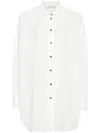 Philosophy Di Lorenzo Serafini Drop-shoulder Crepe Shoulder In White