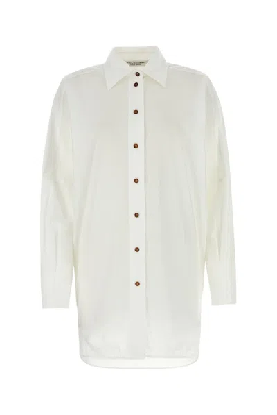 Philosophy Di Lorenzo Serafini Drop Shoulder Oversize Shirt In White
