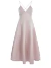 Philosophy Di Lorenzo Serafini Babydoll-kleid Aus Duchessesatin In Rosa