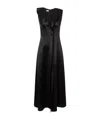Philosophy Di Lorenzo Serafini Long Duchesse Dress In Black