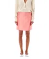 Philosophy Di Lorenzo Serafini Silk Blend Asymmetric Mini Skirt