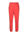Philosophy Di Lorenzo Serafini Elasticated Track Pants In Red