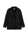 Philosophy Di Lorenzo Serafini Eleganter Schwarzer Blazer In Black