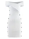 Philosophy Di Lorenzo Serafini Front Button Striped Dress For Women In White