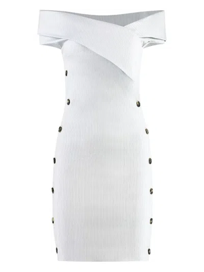 Philosophy Di Lorenzo Serafini Embellished-buttons Mini Dress