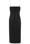 Philosophy Di Lorenzo Serafini Thin Shoulder Strap Dress In Black