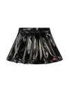 Philosophy Di Lorenzo Serafini Embroidered-logo Skirt In Black