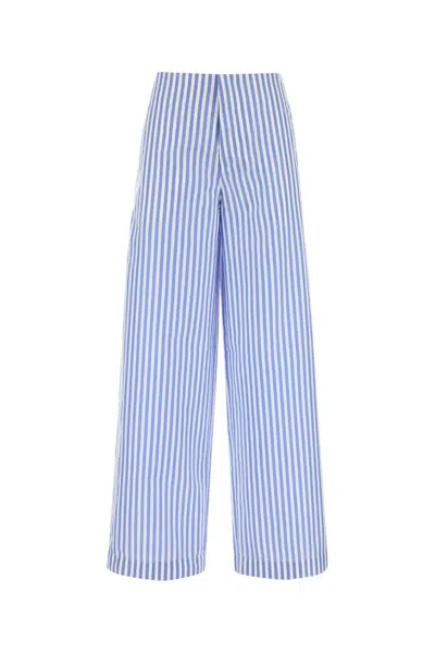 PHILOSOPHY DI LORENZO SERAFINI PHILOSOPHY DI LORENZO SERAFINI EMBROIDERED POPLIN PANT