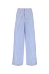 Philosophy Di Lorenzo Serafini Embroidered Poplin Pant In Fantasiablu