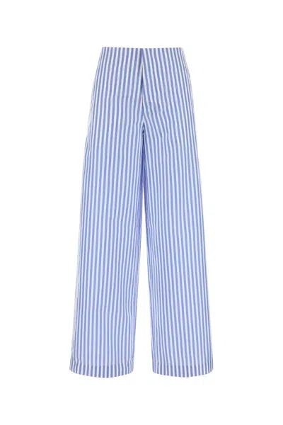 PHILOSOPHY DI LORENZO SERAFINI EMBROIDERED POPLIN PANT