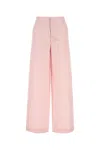 Philosophy Di Lorenzo Serafini Embroidered Poplin Pant In Fantasiarosa