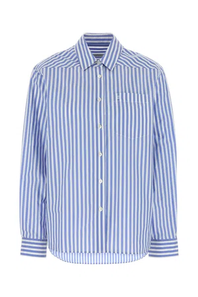PHILOSOPHY DI LORENZO SERAFINI EMBROIDERED POPLIN SHIRT