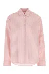 Philosophy Di Lorenzo Serafini Embroidered Poplin Shirt In Fantasiarosa