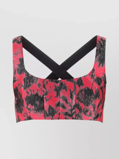 Philosophy Di Lorenzo Serafini Embroidered Polyester Top In Printed