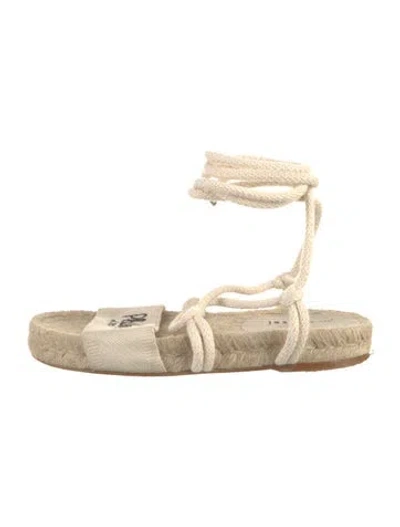 Pre-owned Philosophy Di Lorenzo Serafini Espadrilles In Neutral