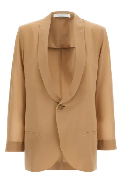 PHILOSOPHY DI LORENZO SERAFINI PHILOSOPHY DI LORENZO SERAFINI 'ETAMINE' BLAZER