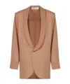 Philosophy Di Lorenzo Serafini Single-breasted One Button Jacket In Brown