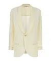 Philosophy Di Lorenzo Serafini Etamine Single Breasted Jacket In Yellow