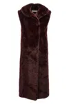 Philosophy Di Lorenzo Serafini Extra Long Faux Fur Vest