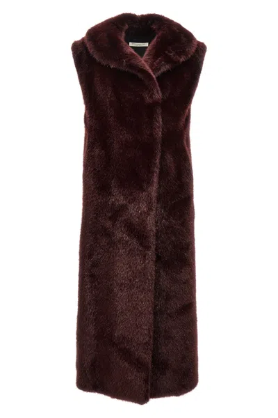 PHILOSOPHY DI LORENZO SERAFINI PHILOSOPHY DI LORENZO SERAFINI EXTRA LONG FAUX FUR VEST