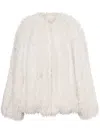 Philosophy Di Lorenzo Serafini Faux-fur Jacket In White