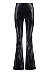 Shop Philosophy Di Lorenzo Serafini Faux Leather Trousers In Black