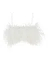 Philosophy Di Lorenzo Serafini Feather Detail Camisole In White