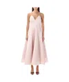 Philosophy Di Lorenzo Serafini Babydoll-kleid Aus Duchessesatin In Pink