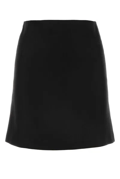 Philosophy Di Lorenzo Serafini Flared Mini Skirt In Black