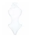 Philosophy Di Lorenzo Serafini Einteiliger Badeanzug Mit Rosenapplikation In White