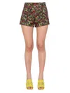 Philosophy Di Lorenzo Serafini Shorts With Floral Pattern