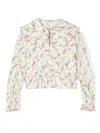 Philosophy Di Lorenzo Serafini Floral-print Blouse In White