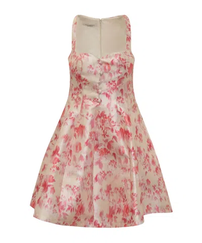 Philosophy Di Lorenzo Serafini Floral-print Flared Minidress