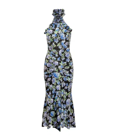 PHILOSOPHY DI LORENZO SERAFINI PHILOSOPHY DI LORENZO SERAFINI FLORAL-PRINTED RACERBACK MAXI DRESS