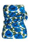 Philosophy Di Lorenzo Serafini Bustier Top Philosophy Flower Bloom In Lycra