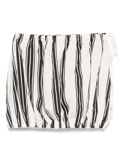 Philosophy Di Lorenzo Serafini Fluid A-line Skirt With Clean Finish In Multi