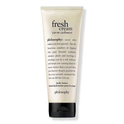 Philosophy Di Lorenzo Serafini Fresh Cream Warm Cashmere Body Lotion