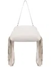 Philosophy Di Lorenzo Serafini Fringed Clutch Bag In 中性色