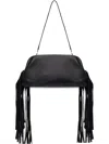 Philosophy Di Lorenzo Serafini Fringed Clutch Bag In Black