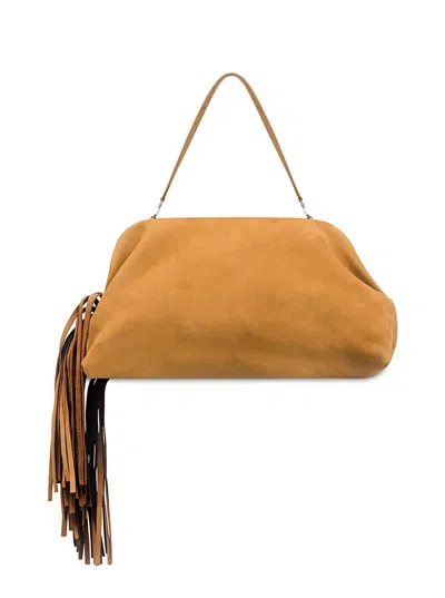 Philosophy Di Lorenzo Serafini Fringes Pochette In Brown