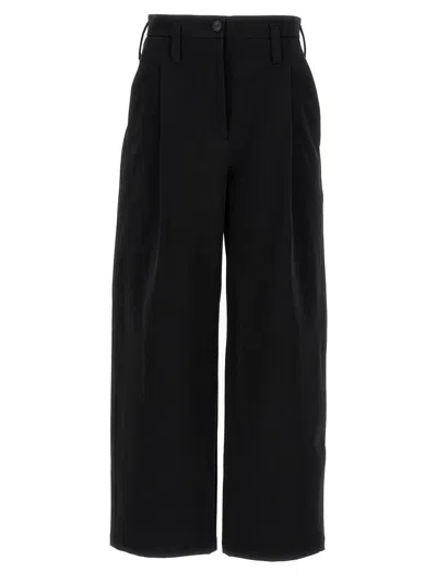Philosophy Di Lorenzo Serafini Front Pleat Trousers In Black