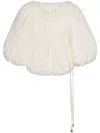 Shop Philosophy Di Lorenzo Serafini Gathered Blouse In White
