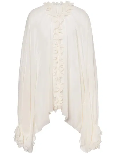 PHILOSOPHY DI LORENZO SERAFINI PHILOSOPHY DI LORENZO SERAFINI GEORGETTE CAPE SHIRT