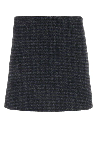 PHILOSOPHY DI LORENZO SERAFINI PHILOSOPHY DI LORENZO SERAFINI EMBROIDERED POLYESTER MINI SKIRT