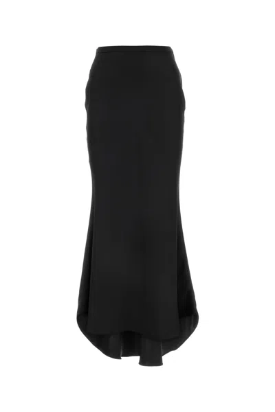 Philosophy Di Lorenzo Serafini Philosophy Satin Skirt In Black