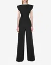 PHILOSOPHY DI LORENZO SERAFINI GRAIN DE POUDRE JUMPSUIT IN BLACK