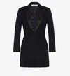 Philosophy Di Lorenzo Serafini Grain De Poudre Minidress In Dark Blue In Blue