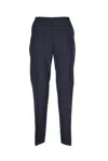 Philosophy Di Lorenzo Serafini Green Wool Trousers In Grey