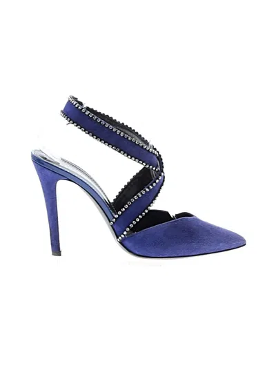 Pre-owned Philosophy Di Lorenzo Serafini Heels In Blue