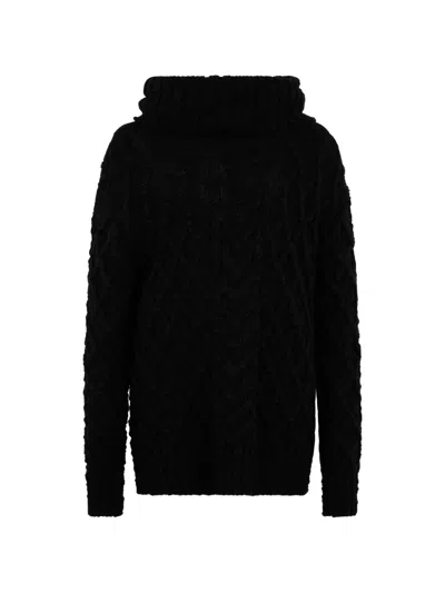 Philosophy Di Lorenzo Serafini High-neck Sweater In Black